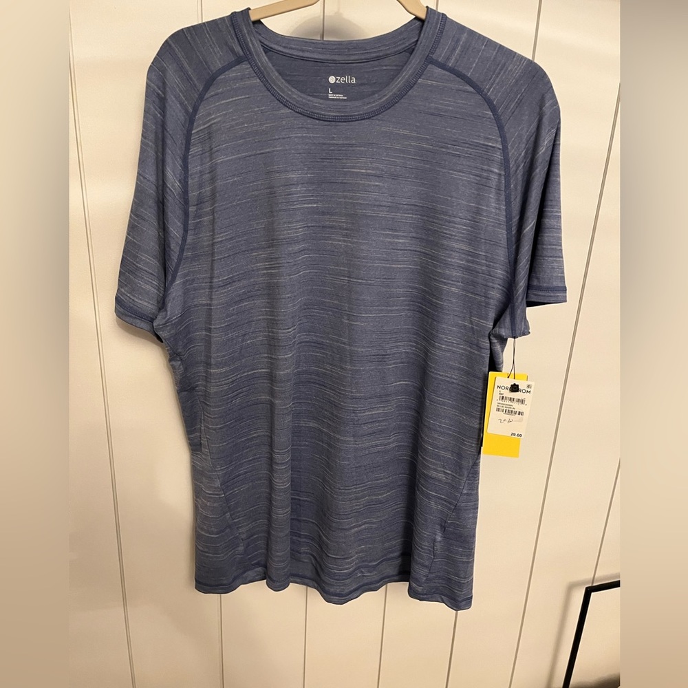 Zella Heather Gym Tee NWT